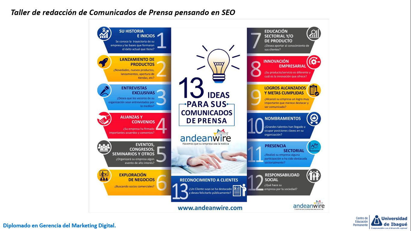 Comunicados de prensa como estrategia de SEO y reputación digital